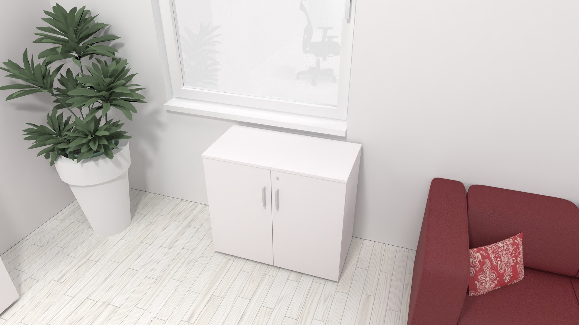 Armadio da Ufficio BOTTOM L 90 cm x P 45 cm x H 79,5 cm