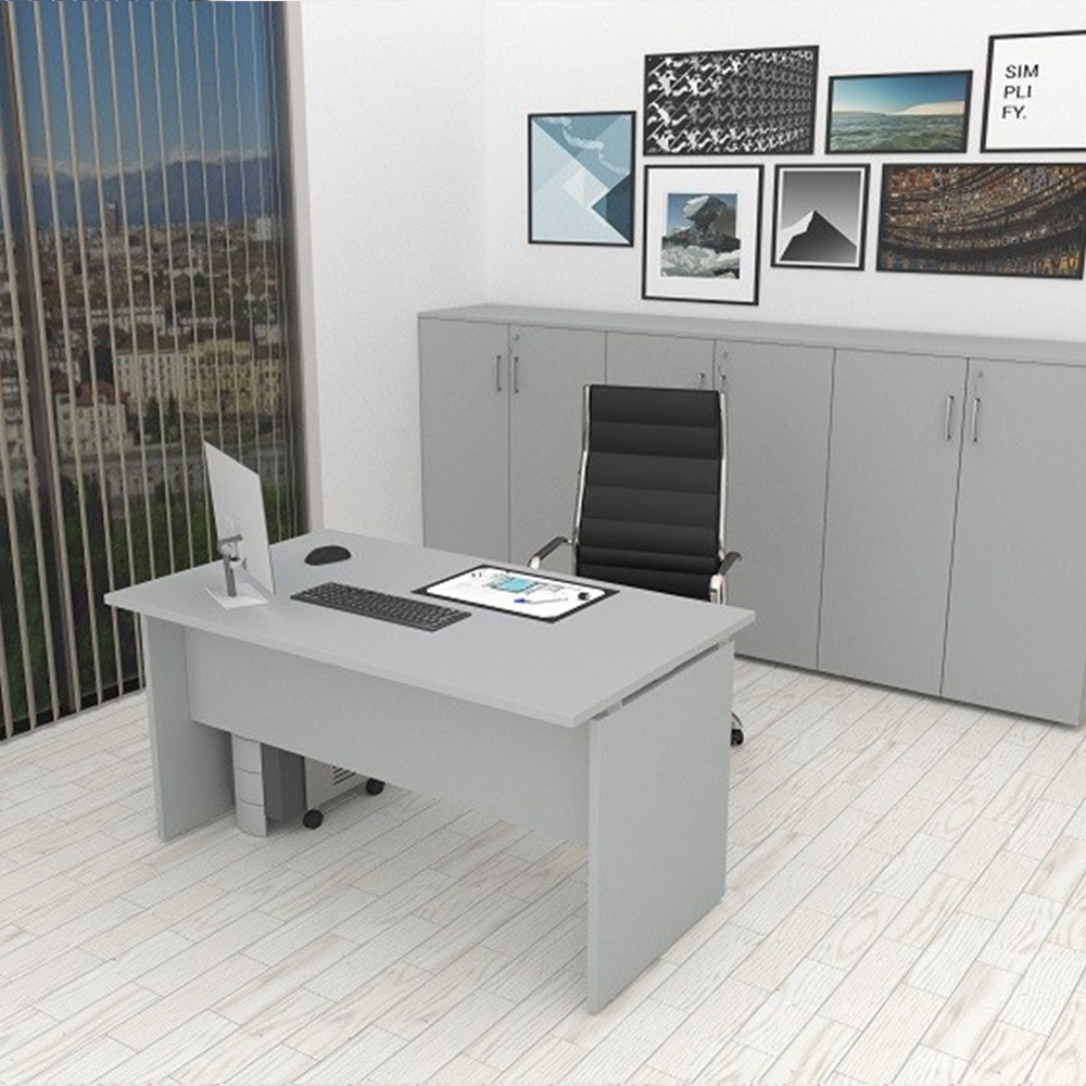 Scrivania da Ufficio BURO Grigia